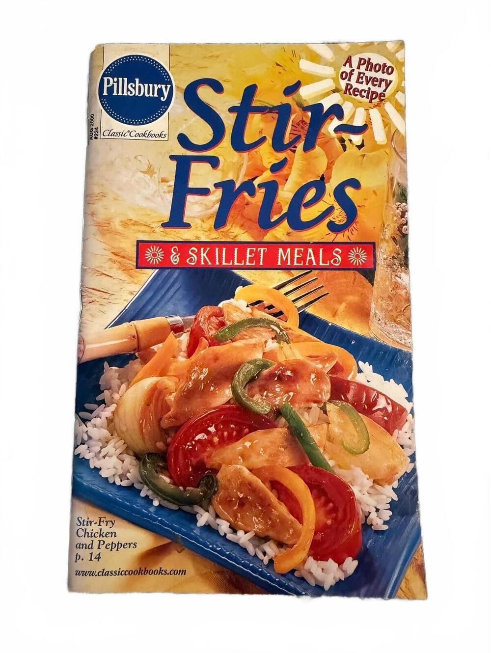 Pillsbury Classic Cookbooks Stir-Fries & Skillet Meals Cookbook